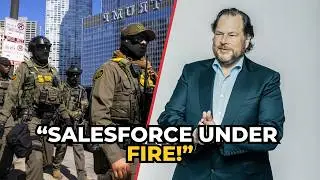 Сотрудники вынудили генерального директора Salesforce прекратить сотрудничество с иммиграционной ...