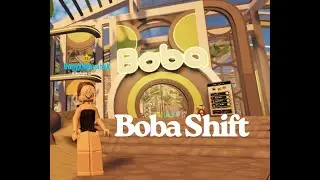 Boba cafe shift|~| Roblox|~|