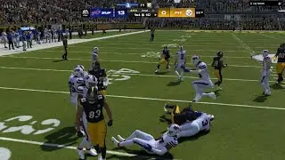Madden NFL 24 Playing kids are fun he was actually crying the whole game