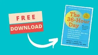 The 36-Hour Day: A Family Guide to Caring for People Who Have Alzheimer Disease == FREE DOWNLOAD! ==