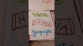 Capas de matérias #voltaasaulas #aulas #escola #materialescolar