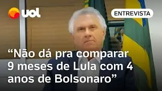 Governo Lula tem tido situação regular; não dá pra comparar 9 meses com 4 anos, diz Caiado