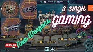 II WAR ROBOTS II New Medium Weapon for Robots & New Zeus type Weapons for Titans.