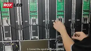 Must see! ROX LED MA250  screen installation, reshaping a new visual experience.#led #ledscreen