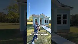 400-sqft Single-Level Tiny House on 16 Acres! 🏡