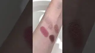Образцы четырех теней для век Tom Ford Hazy Sensuality (и сравнение с First Frost)