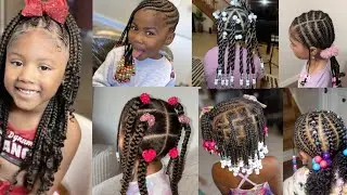 🔥💯 150+ Best Little Girls Cornrow Braids Hairstyles Ideas  | Cute kids Hairstyles ❤️💯  #hairstyles