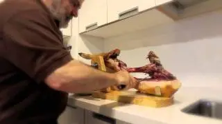 Corte del jamon