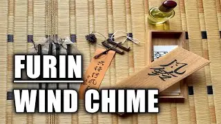 Japanese wind chime, Myochin Furin Fire Chopstick with sound. Symbol of the summer in Japan