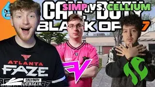 DROPLET REACTS to FaZe vs Falcons | SIMP VS CELLIUM | OpTic Texas Major 1 (BO7)