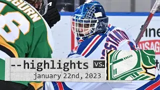 Game Highlights | Rangers vs. Knights - Jan. 22nd, 2023