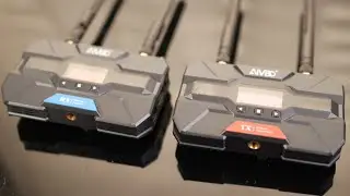 TIMBOOTECH Wireless Video Transmitter and Receiver with OLED Screen, 1080P 60FPS, 5.8GHz, 1000FT