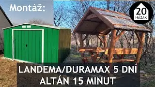 Montáž zahradního domku Duramax/Landema