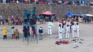 माघे सक्रान्ति मेलामा CHITF TAEKWONDO को खेलाडी बाट Demontration Show