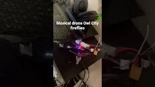 Musical drone plays fireflies by owl city #drone #rc #drones #music