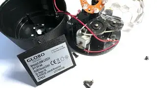 Globo lighting disco lamp teardown