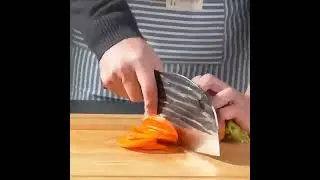 鉬釩鋼千錘百煉斬切剁倚天屠龍刀/斬骨圓頭條紋刀(單把)