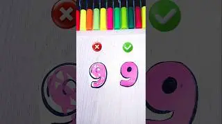 Perfect Cut | Number 9 Precision Curves& Inner Circle#shorts#diy#papercraft