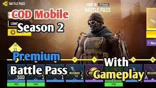 Buying Season 2 Premium Battle Pass Bundle | COD Mobile New Epic Character Mace Gameplay With HVK30.