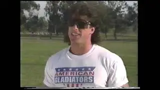 American Gladiators - 1991 Tryouts & Interviews hosted by Flex & Matarazzo
