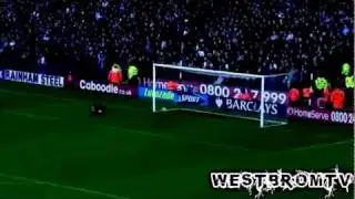 Graham Dorrans Wondergoal against West Ham HD | West Bromwich Albion