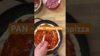 PAN - Pfannenpizza #pizza #pizzachallenge #pfanne