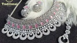 Gorgeous Diamond cut necklaces🔥diamond cut jewellery|Traditional Jewellery BD #diamondcut #jewelry