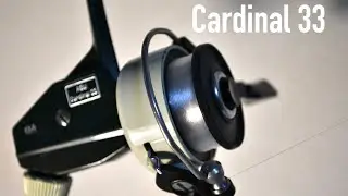 ABU カーディナル33 プリン巻きの調整【Cardinal】 #ルアー #ルアーフィッシング #リール #reel