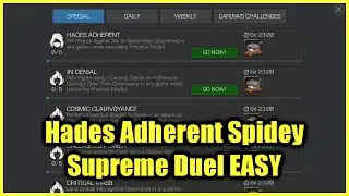 Hades Adherent Spidey Supreme Easy Duel Target | MCOC