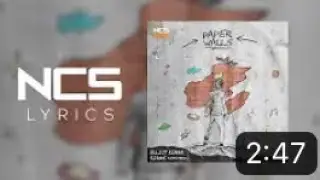 Elliot Kings, Riggs - Paper Walls (With Mykyl) NCS Lyrics (MINECRAFT MOJANG)