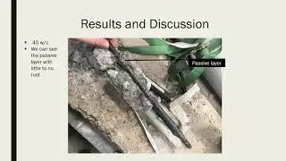 Testing for corrosion in concrete