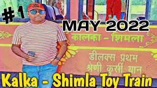 Kalka Shimla Toy Train | Himalayan Queen first class Train journey || Shimla to Kalka