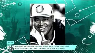 Goleiro Pedro Ariel tinha tudo para desistir do futebol, mas continua em busca do sonho