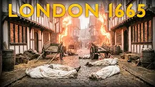 London 1665: The Great Plague & Fire (AI Reconstruction)