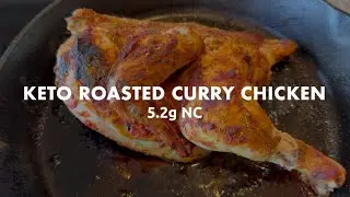 Keto Roasted Curry Chicken Recipe 5.2g NC | Judith&rsquo;s Keto Anti-Inflammatory Diet
