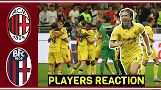 AC Milan secured a 1-0 win over Bologna thanks to Modrić&rsquo;s perfectly placed finish: PLAYERS REACTION