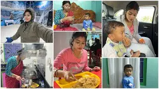 বাবুকে সকালে এখন আমি কি ব্রেকফাস্ট দেই চলো তোমাদেরকে দেখাবো আজকে ॥