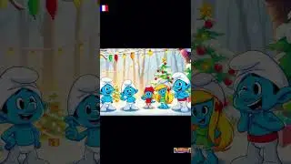 Les Schtroumpfs : La F&ecirc;te Hivernale Magique ! #shorts