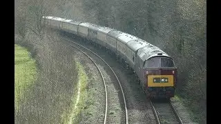 D1015 WESTERN CHAMPION AT RESPRYN BRIDGE WITH THE 'ROYAL DUCHY' - 5th April 2008