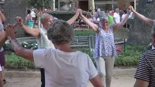 Sardana L'APLEC DE LA PEDREGADA,  Miquel Tudela i Benavent, Conjunt,    gravació de Rosa Argelés