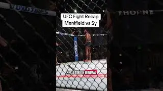 Menifield Vs Sy - UFC Fight Recap