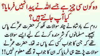 Wo Kia Cheez Hy Jo Allah Ny Paida Nhi Ki? | Hazrat Ali ilam Ka darwaza hain | InfoHadia