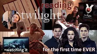 reading TWILIGHT for the first time EVER📕🤍🧛 *FULL SPOILERS*
