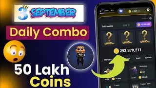 Hamster Kombat Daily Combo 3 September | Daily Combo Hamster Kombat Today | Hamster Kombat