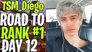 TSM Diego ROAD TO RANK #1 DAY 12 - THE BEST WINGMAN PLAYER! - 23 KILLS ( SQUADS)