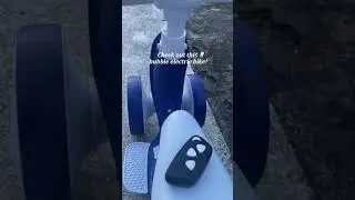 Kid&rsquo;s new favorite! Electric bubble balance bike&mdash;bubbles & laughter fill the yard～
