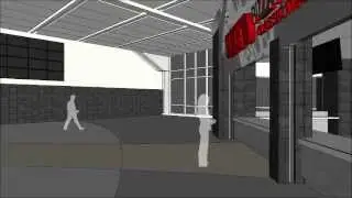 Allen County War Memorial Coliseum New Food Court Animation