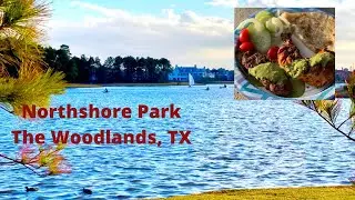 Weekend family fun: picnic at Northshore Park, The Woodlands, TX! BBQ chicken tikka & beef kabab!