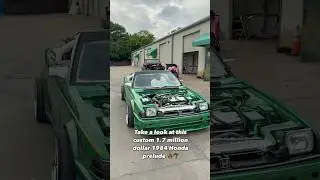 Take a look at this custom 1.7 million dollar 1984 Honda prelude 🔥🌴
