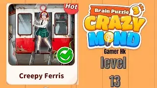 Brain puzzle 3 crazy mind level 13 Walkthrough Solution 